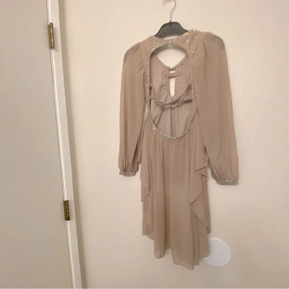 Tenth House solo custom 2 Die 4 Dance dress costume tan beige MYSTIC TD23413 LC